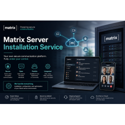 セルフホスト型Matrixコミュニケーション基盤構築サービス