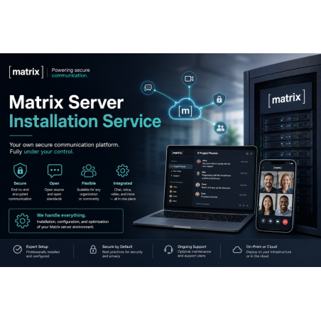 セルフホスト型Matrixコミュニケーション基盤構築サービス