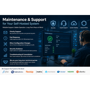 Self-Hosted System Maintenance & Support Service